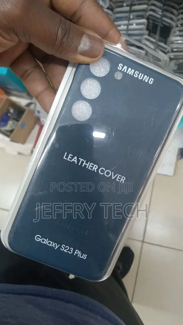 Leather Blue Case for Samsung Galaxy S23plus