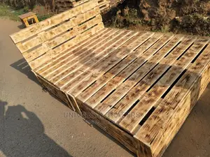 Pallet Bed 5*6 -Blazed Pallet Bed With Drawers
