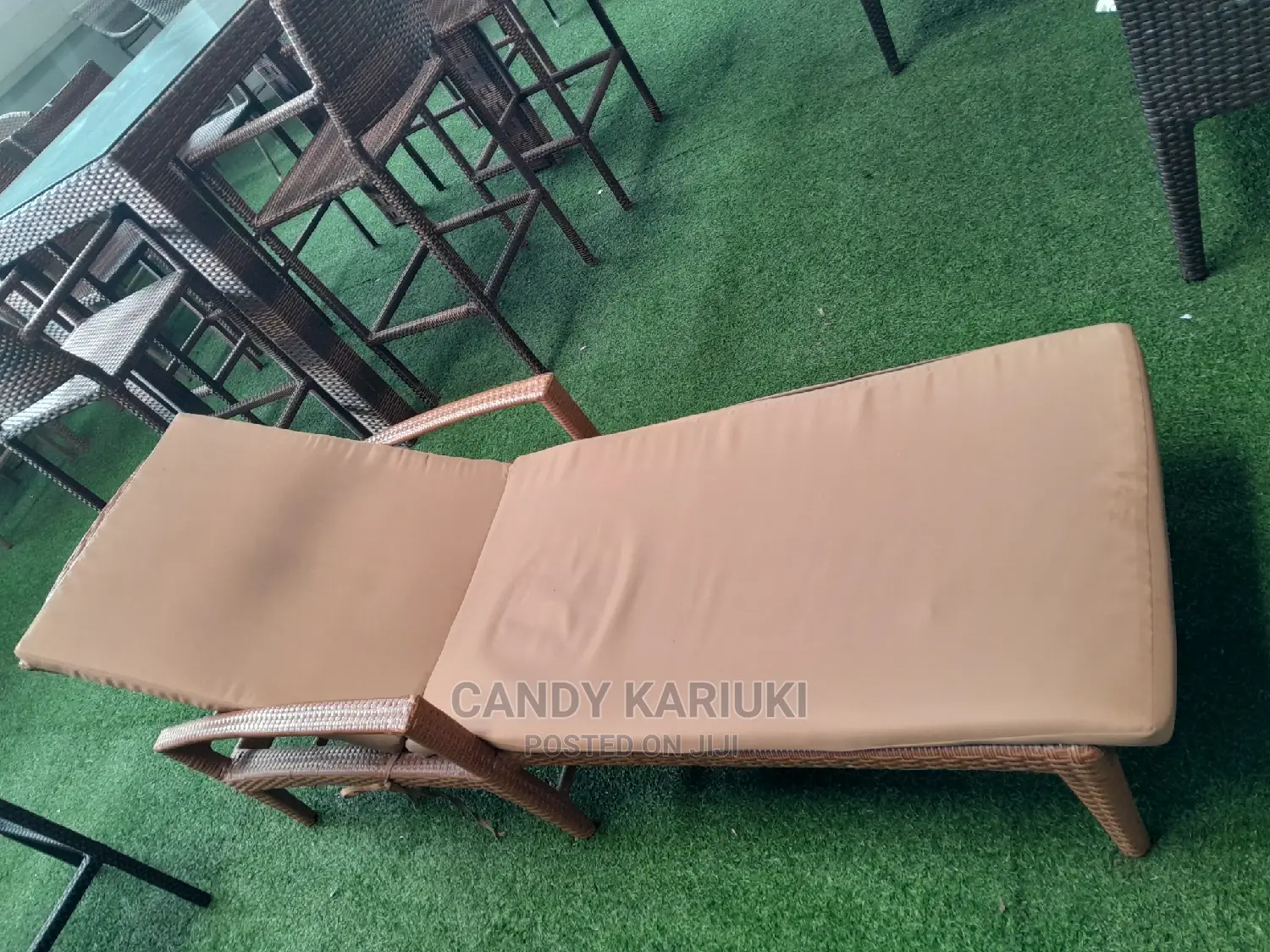 Swimming Pool Bed With a Cushion