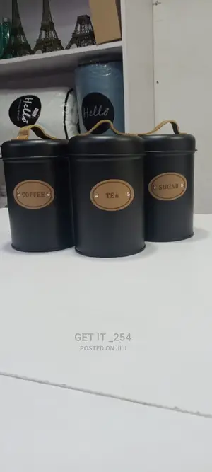 3 Pieces Canister Set