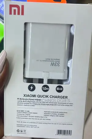 33W Redmi Type C Charger.