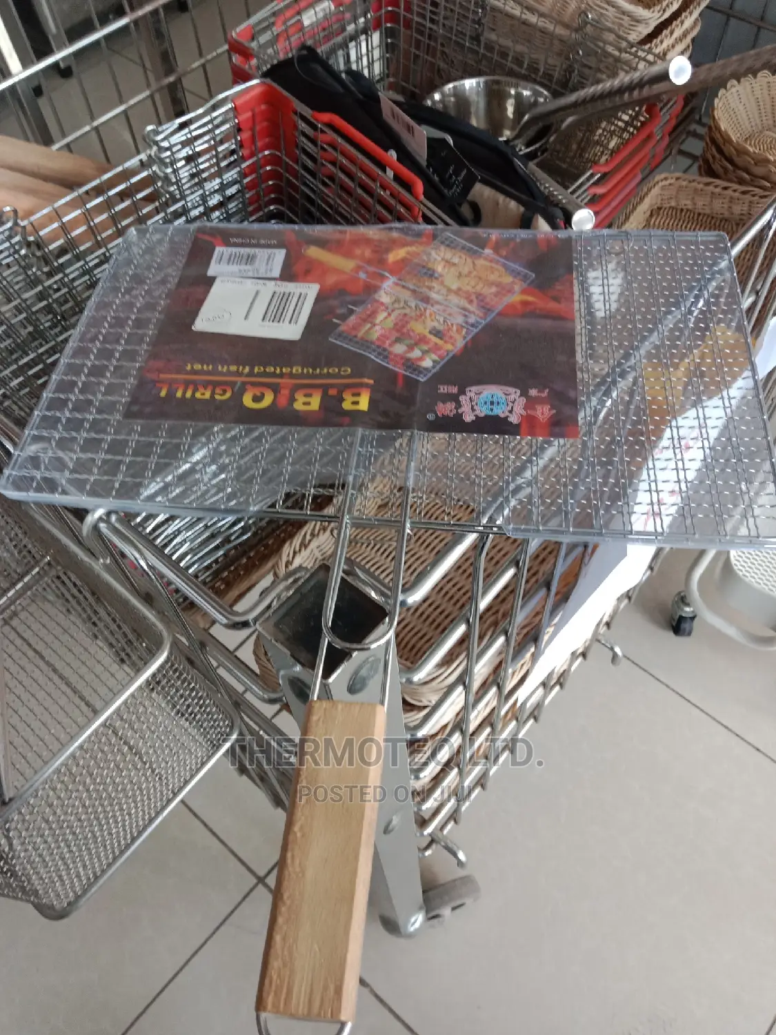 Barbeque Grill Wire Mesh Portable Barbecue