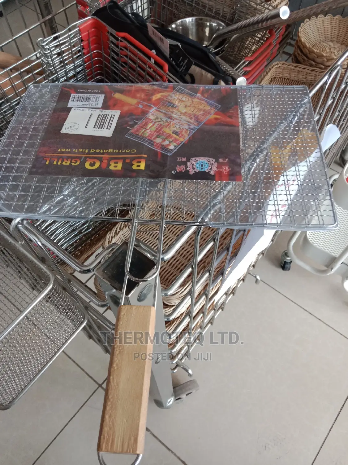 Barbeque Grill Wire Mesh Portable Barbecue