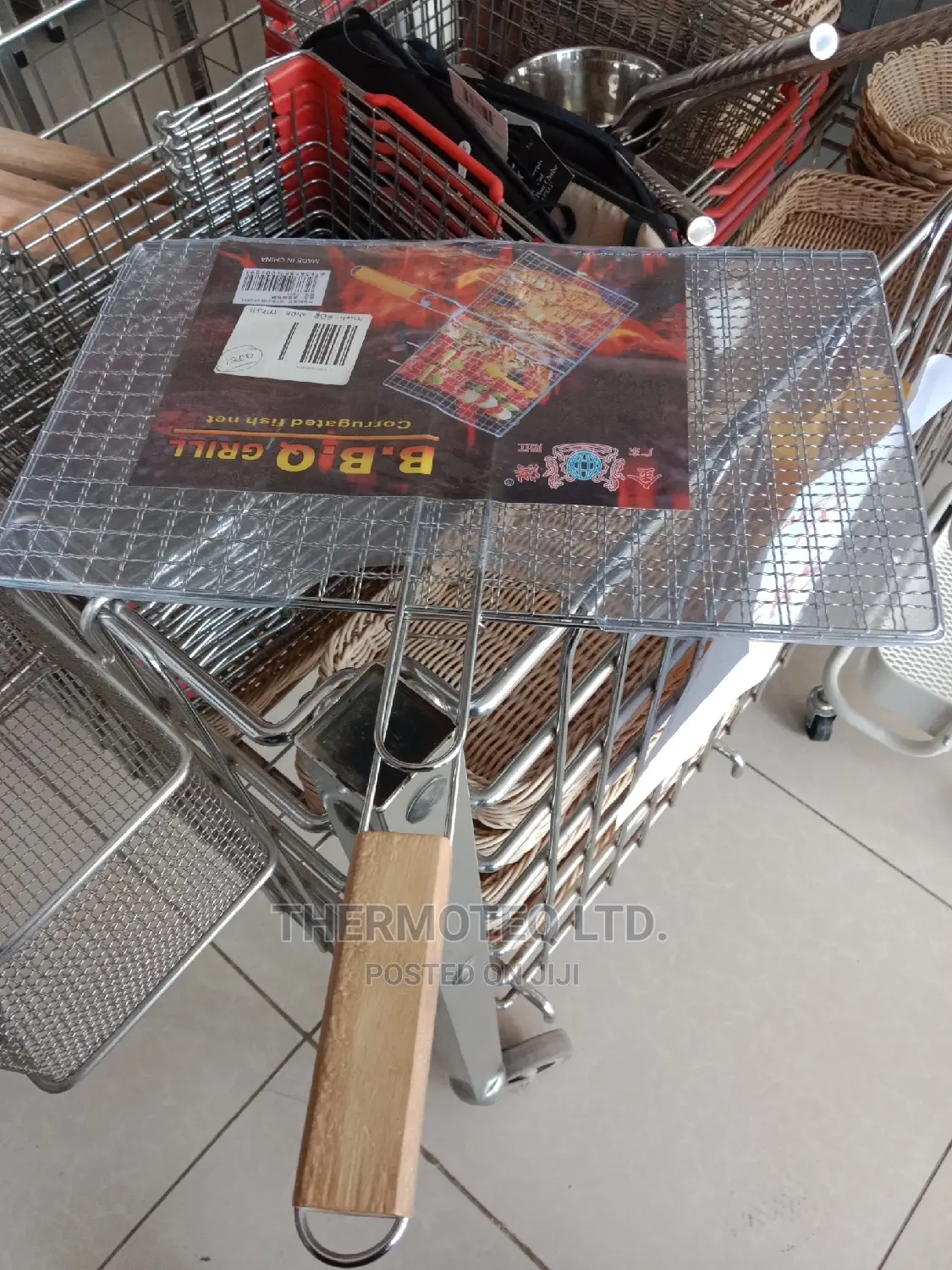 Barbeque Grill Wire Mesh Portable Barbecue