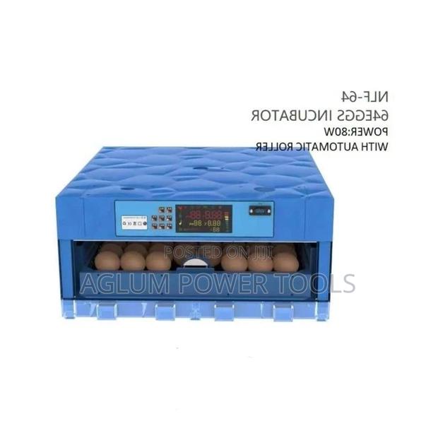 Egg Incubator 64 Eggs Uses Ac/Dc Power - main view