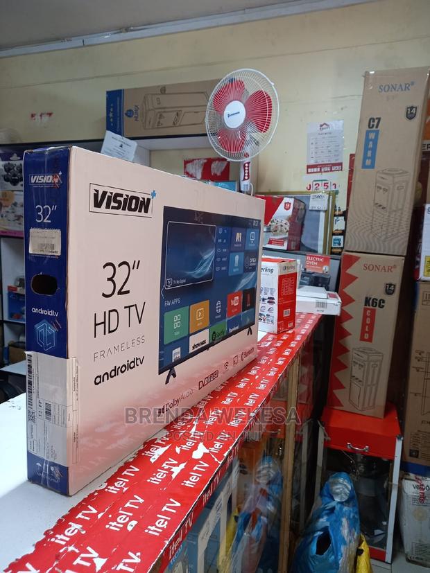 Vision PLUS 32 Inch Smart Android Frameless HD TV Vp8832s - thumbnail 4