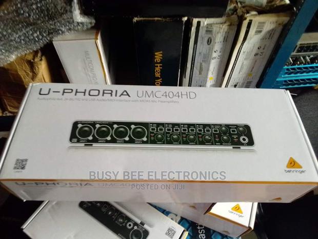 4 Channel Umc 404 Hd Soundcard
