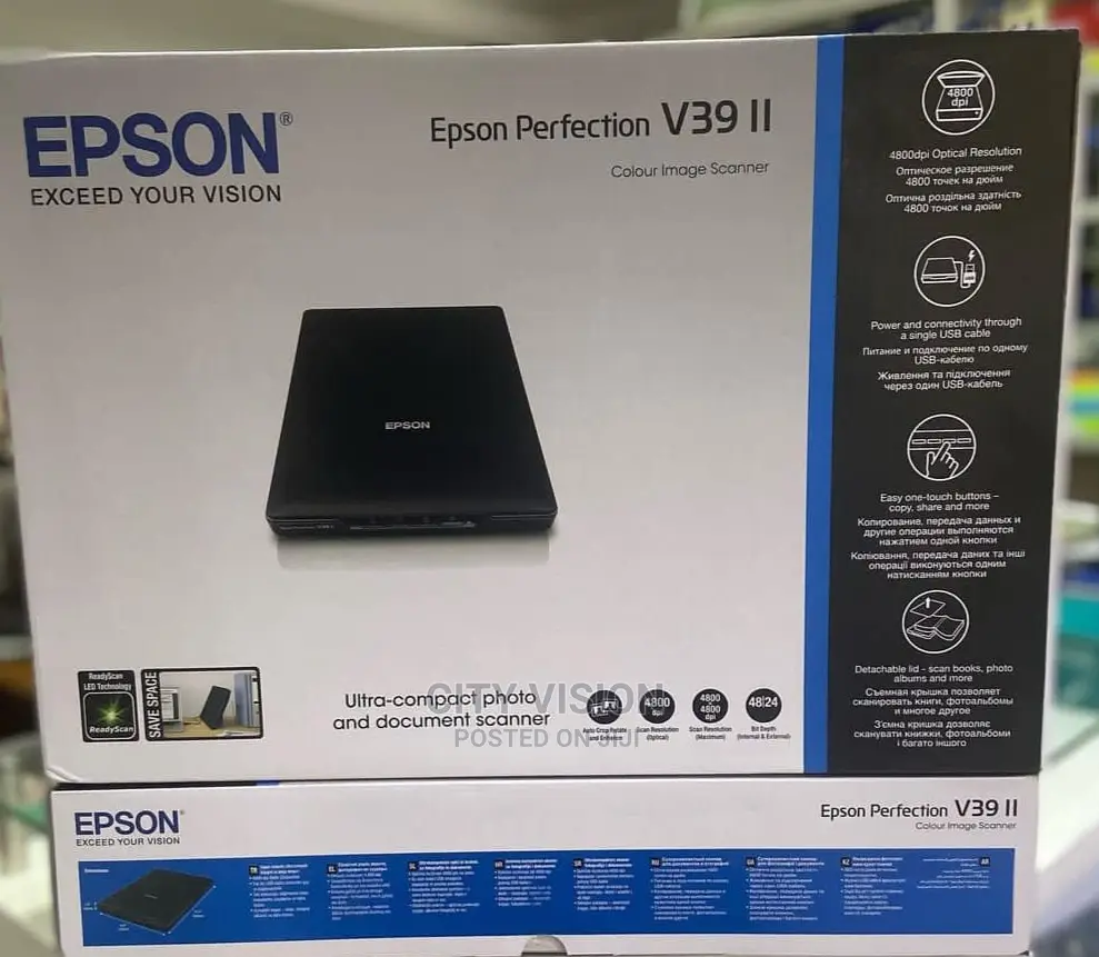 Epson V39 Ii Scanner