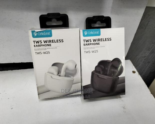 Celebrat TWS W25 Wireless Earpods - thumbnail 2