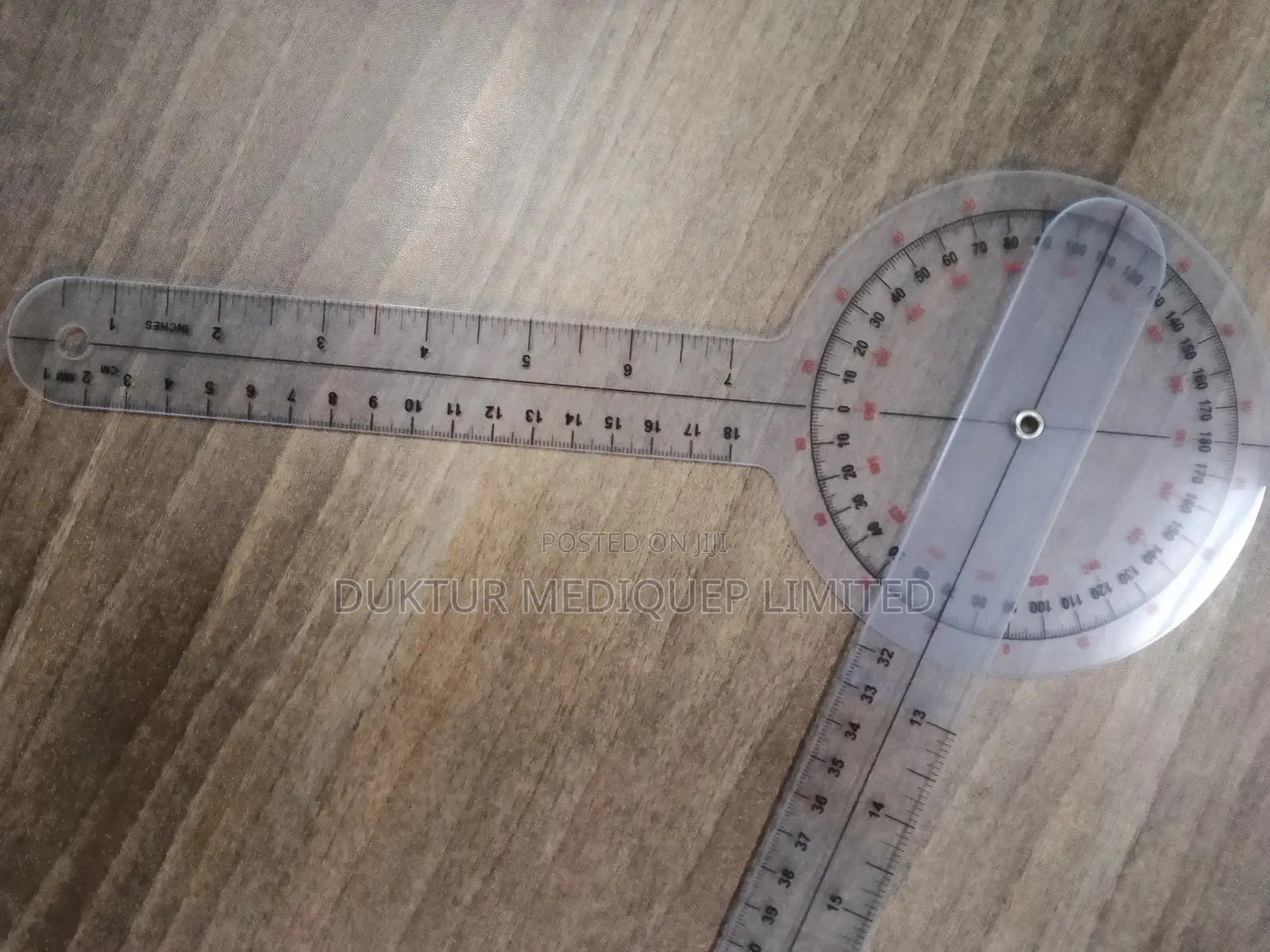 Goniometer Medical Joint Ruler Calibrated Orthopedic 49cm
