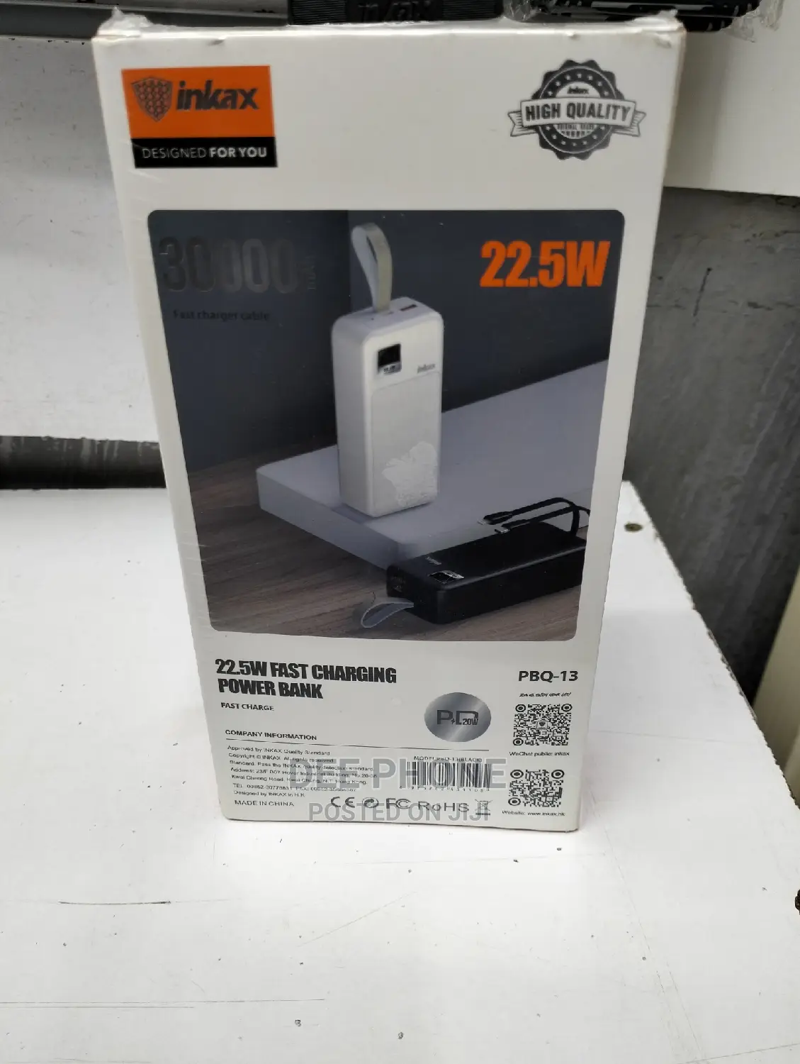 Inkax Fast Charging Power Bank