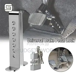 Safety Lock Tool Accelerator Pedal Lock(Stainless Steel)