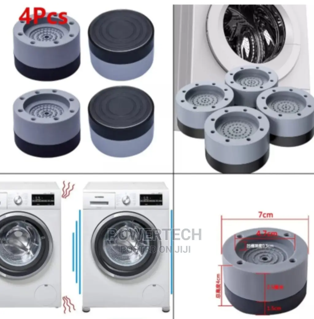4pieces Washing Machine Anti-Vibration Stackable