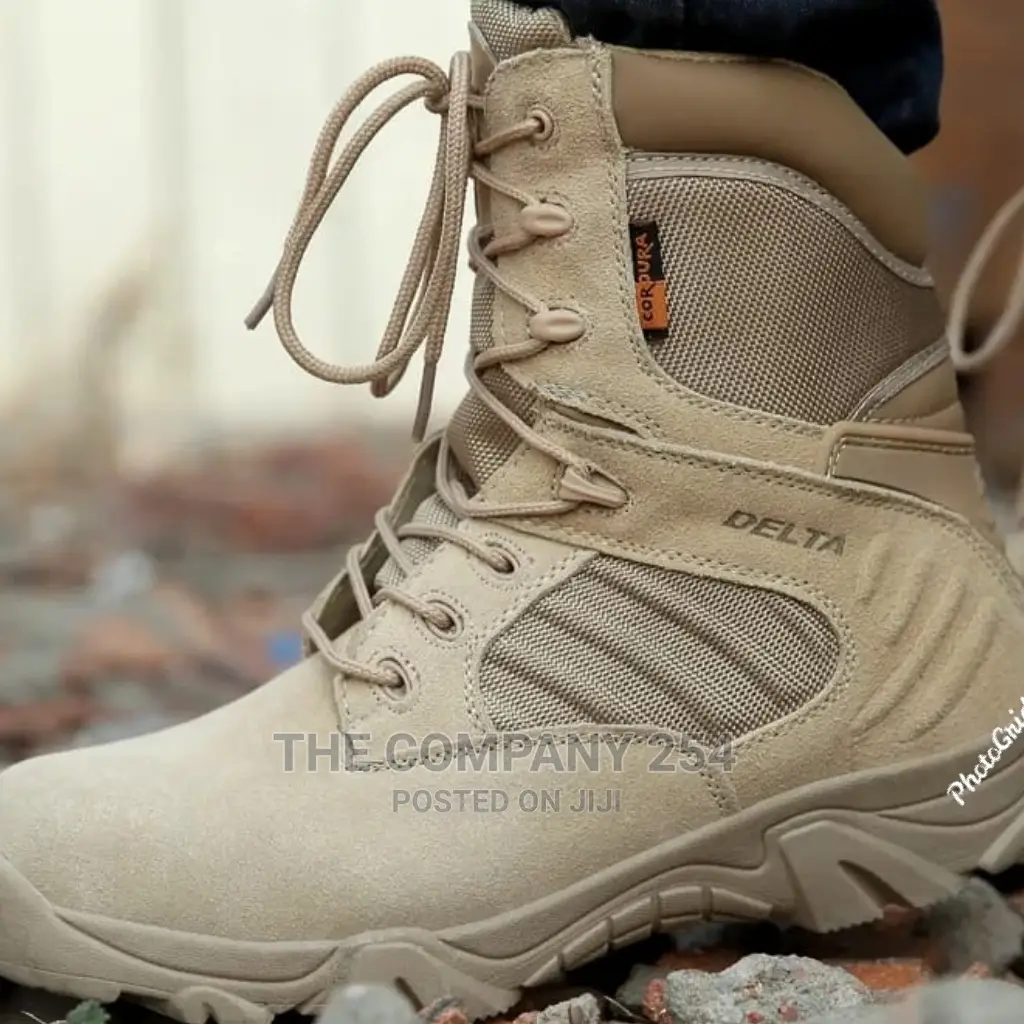 Designer Quality Autumn Men Military Delta Boots