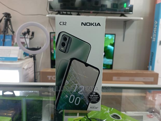 New Nokia C32 64 GB Black - main view