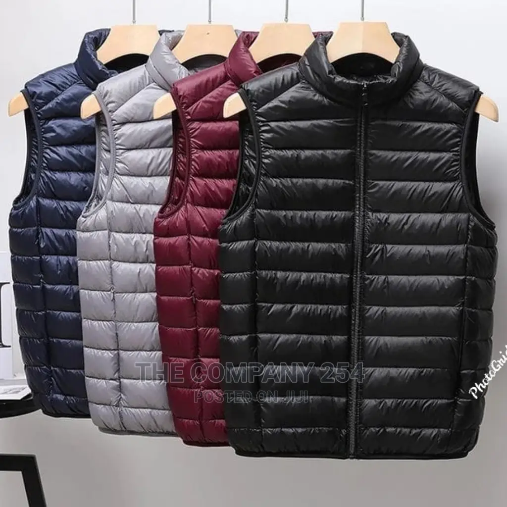 Branding Printing Plain Smart Quality Padded Men Half Coats