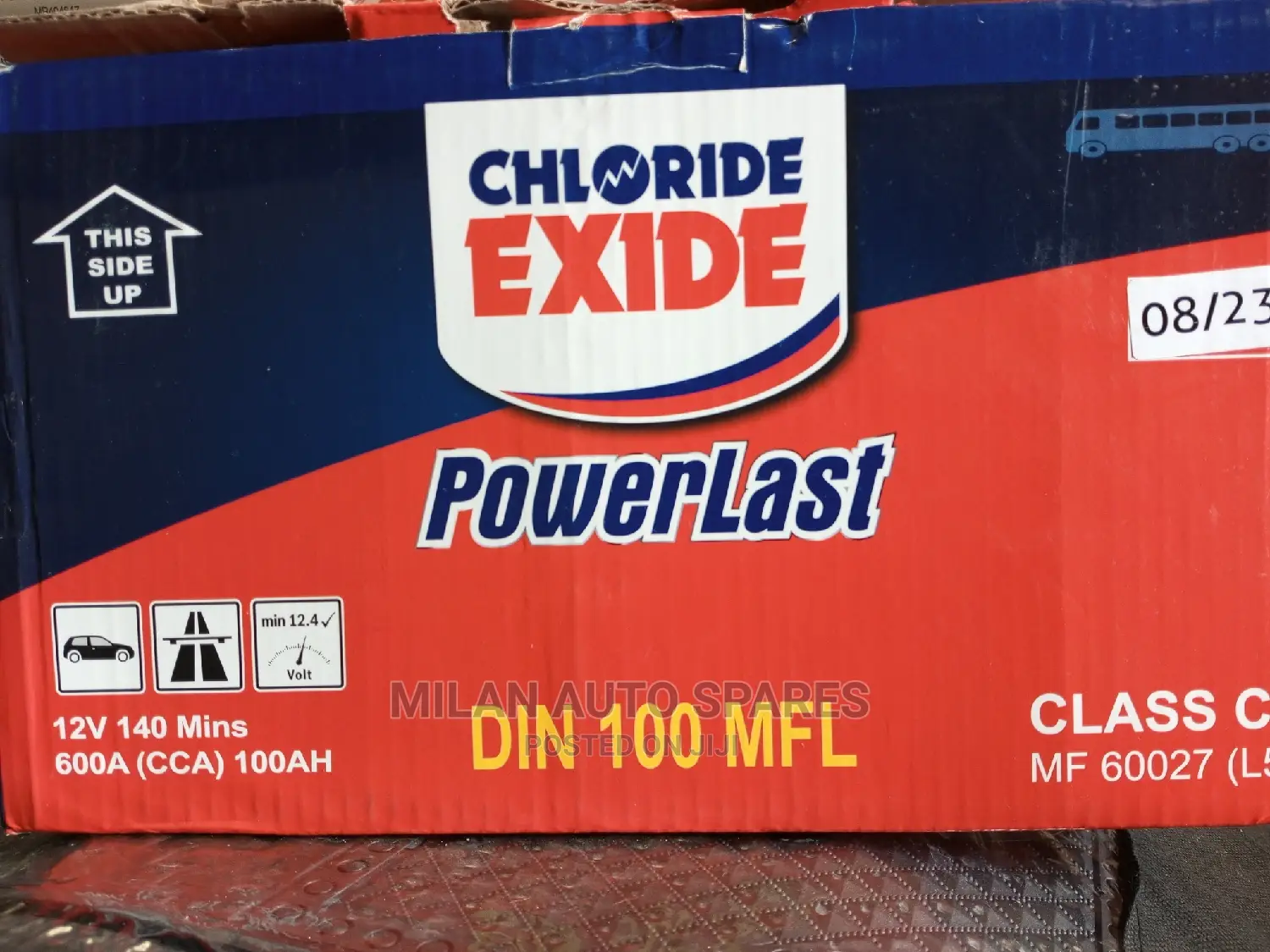 Din 100 Battery