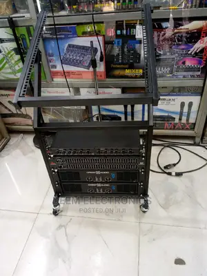 CA 9 Amplifier (2), Crossover, Equalizer and Rack