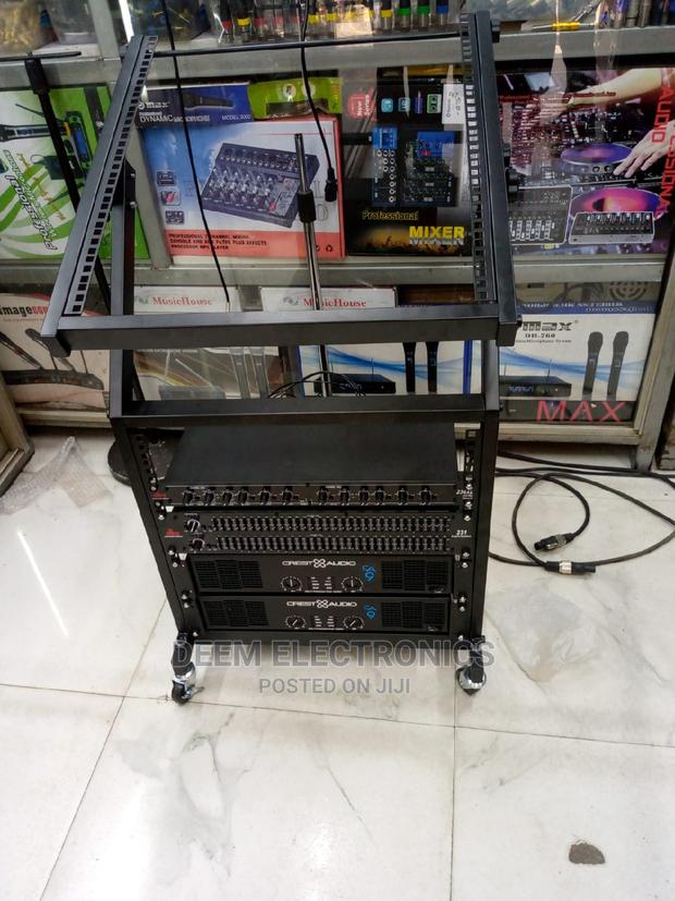 CA 9 Amplifier (2), Crossover, Equalizer and Rack - main view