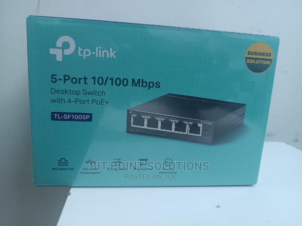 Tplink 5port 10/100mbps With 4port Poe Switch (Sf1005p)
