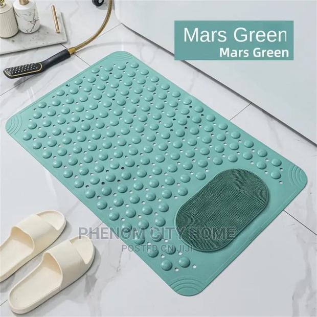 Antislip Bathroom Mats With Lazy Scrubber - thumbnail 2