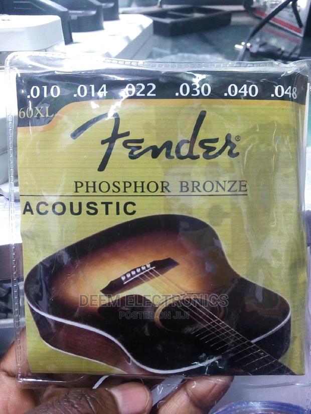 Fender Acoustic Strings, Bronze. - main view