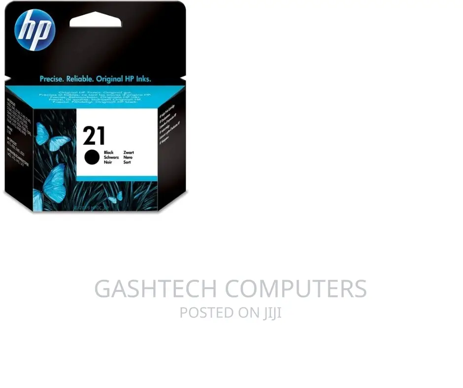 Original Ink Cartridge HP 21 Black