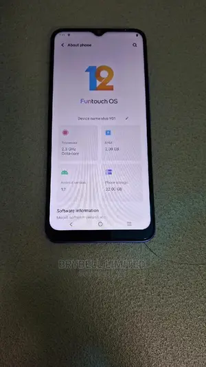 Vivo Y01 32 GB Blue