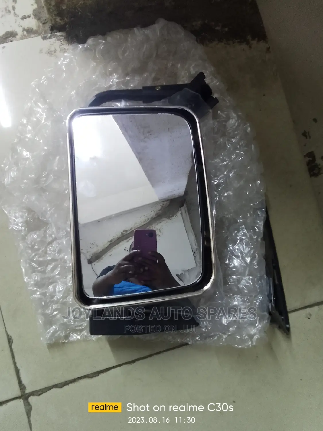 Hiace 5l/3l/Shark Chrome Side Mirror Right