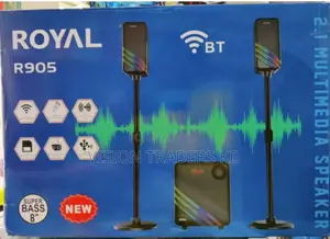 Royal R905 2.1ch Super Bass Multimedia Speaker