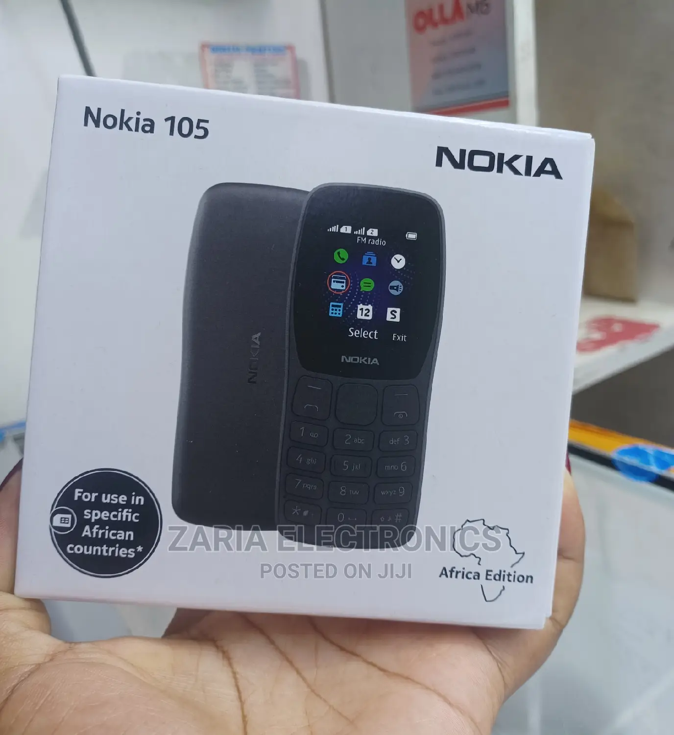 New Nokia 105 Black