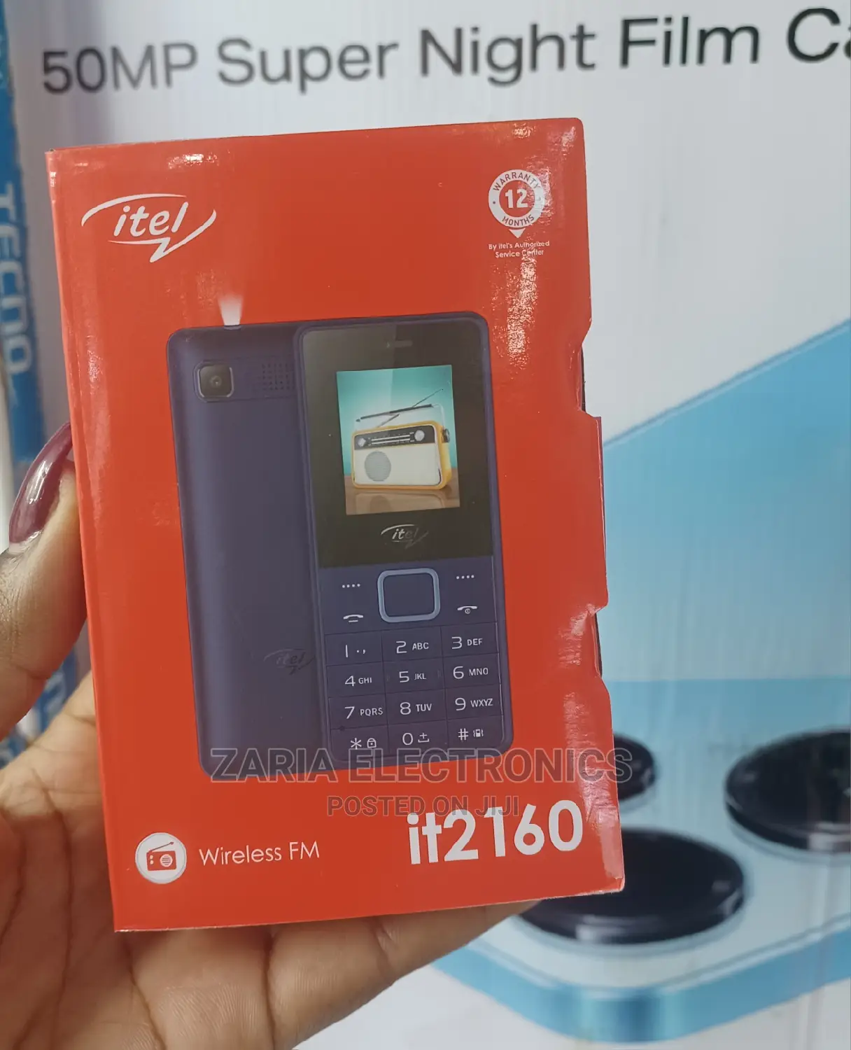 New Itel it2160 8 GB Black