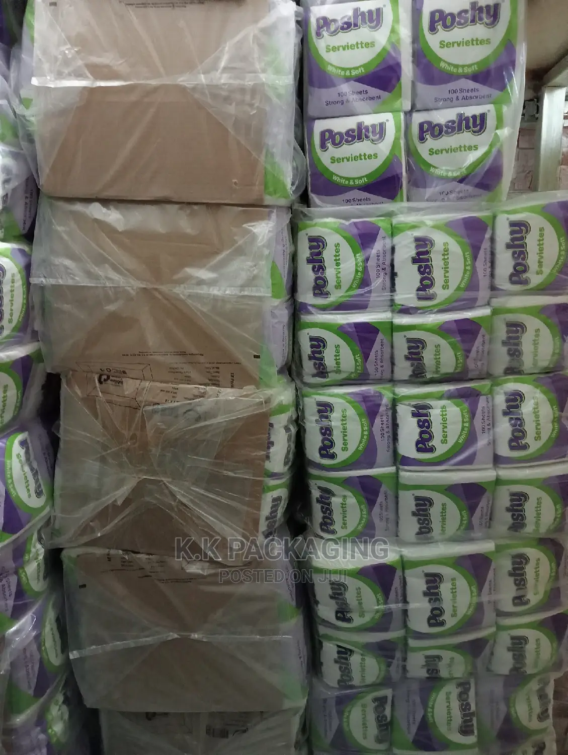 18 PKTS Serviettes