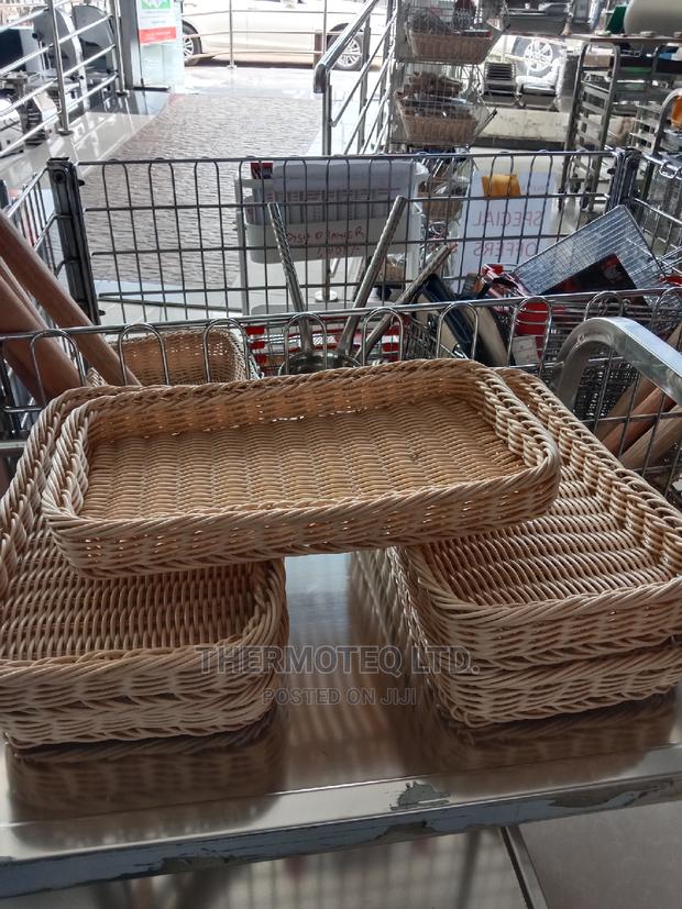 Storage Baskets /Woven /Bread Baskets/Serving Tray - thumbnail 2