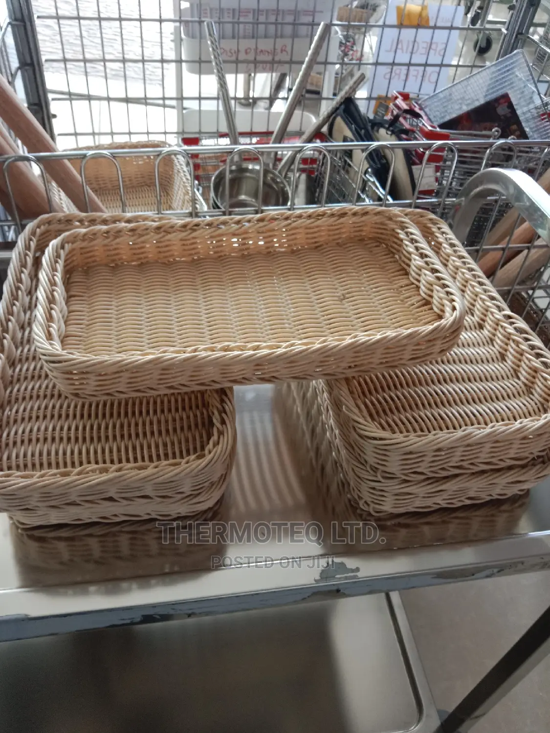 Storage Baskets /Woven /Bread Baskets/Serving Tray