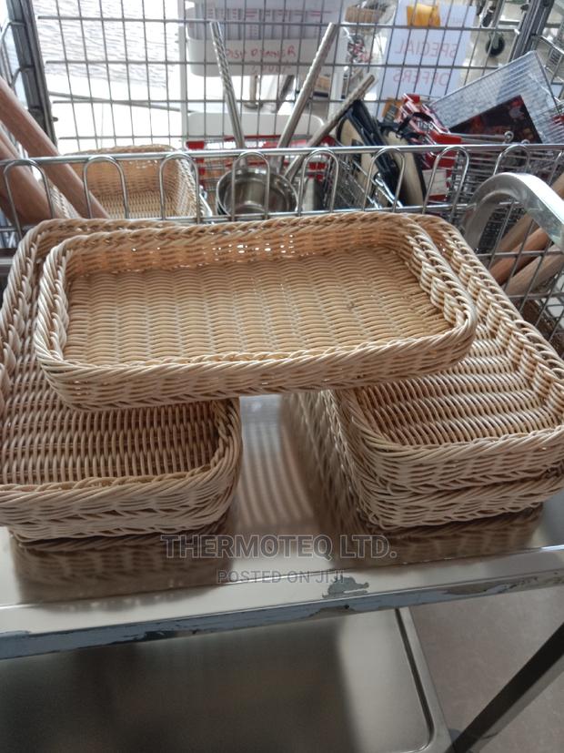 Storage Baskets /Woven /Bread Baskets/Serving Tray - thumbnail 4