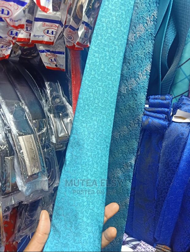 Parliament Blue Checked Single Official Ties - thumbnail 2