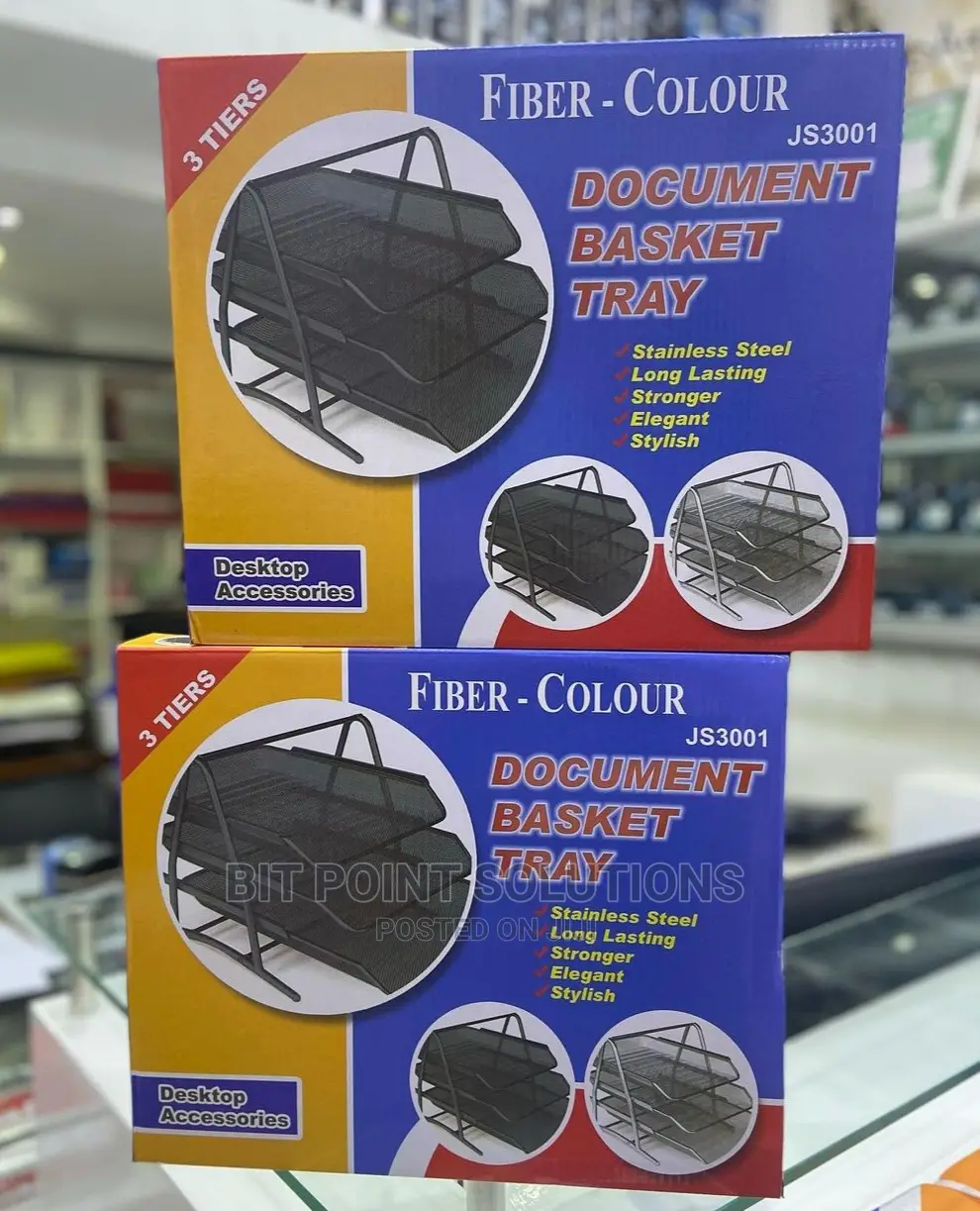 Office Tray Mesh 3tray ( Metallic Office Tray 3 Tier) in Nairobi