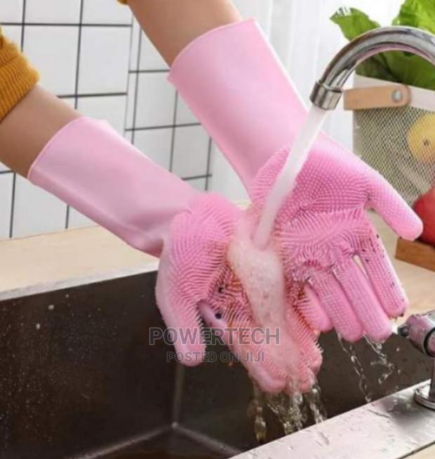 Silicone Washing Gloves* - main view
