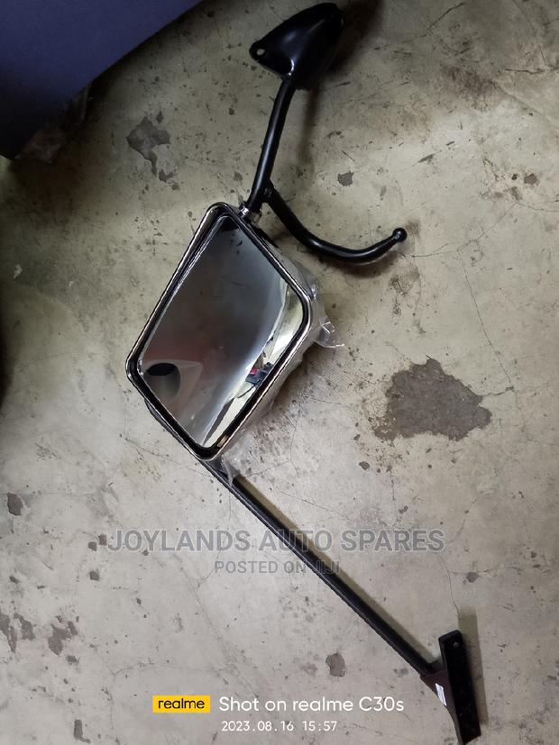 Hiace 5l/3l/Shark Side Mirror Chrome Left - thumbnail 2