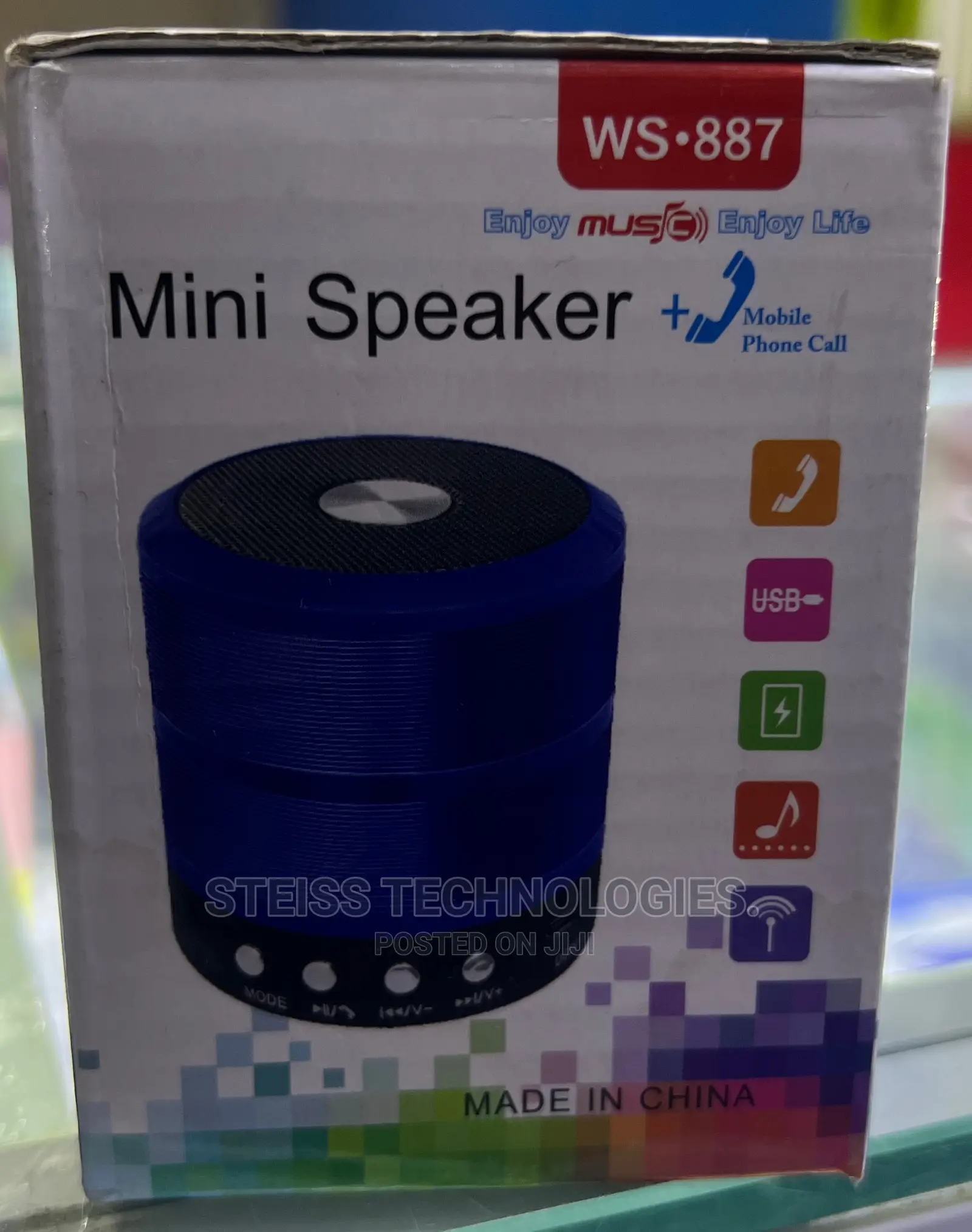 Robot Portable Bluetooth Speaker