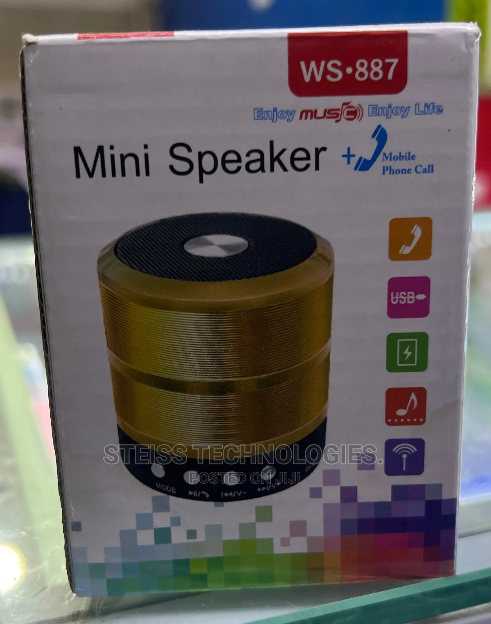 Robot Portable Bluetooth Speaker