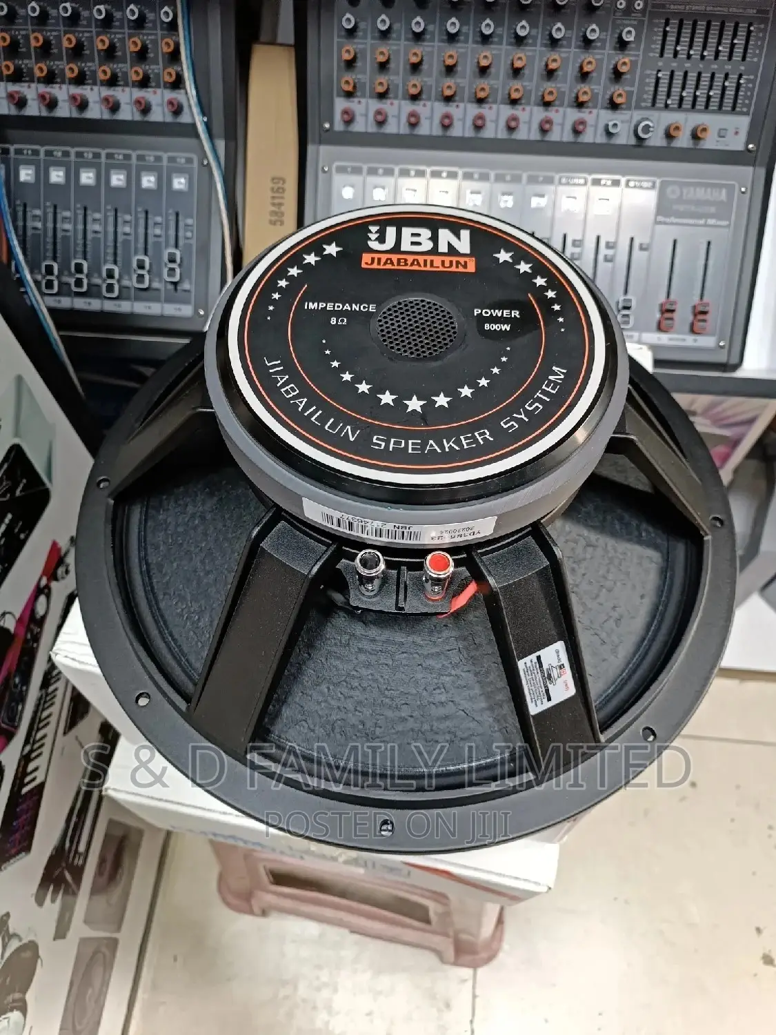 JBN Midrange Speaker 800 Watts