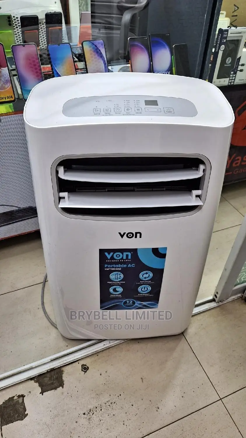 Von Btu Portable Air Conditioner