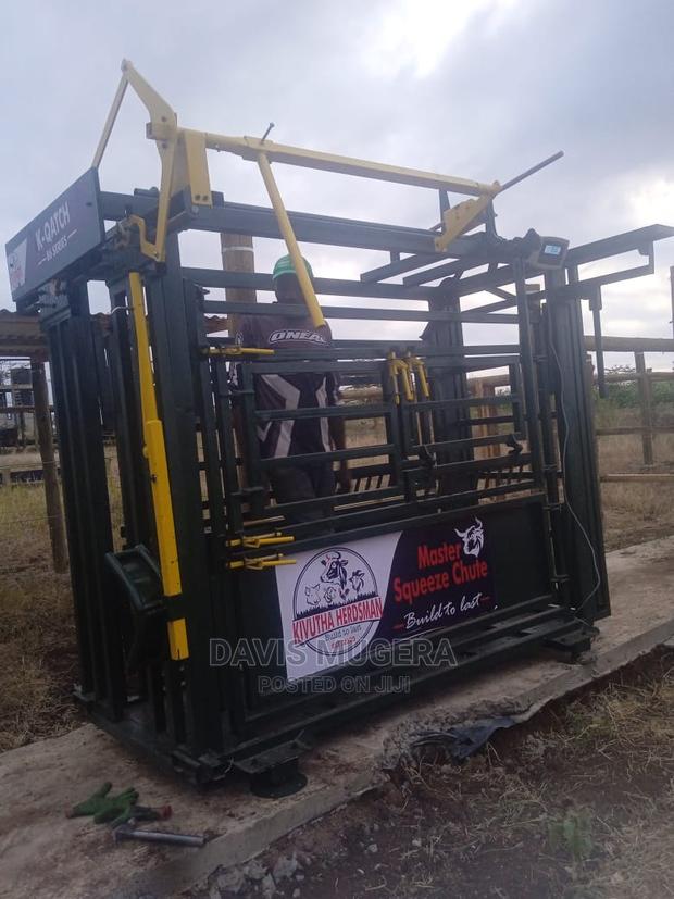 Master Cattle Crush Cow Weighing Scale - main view