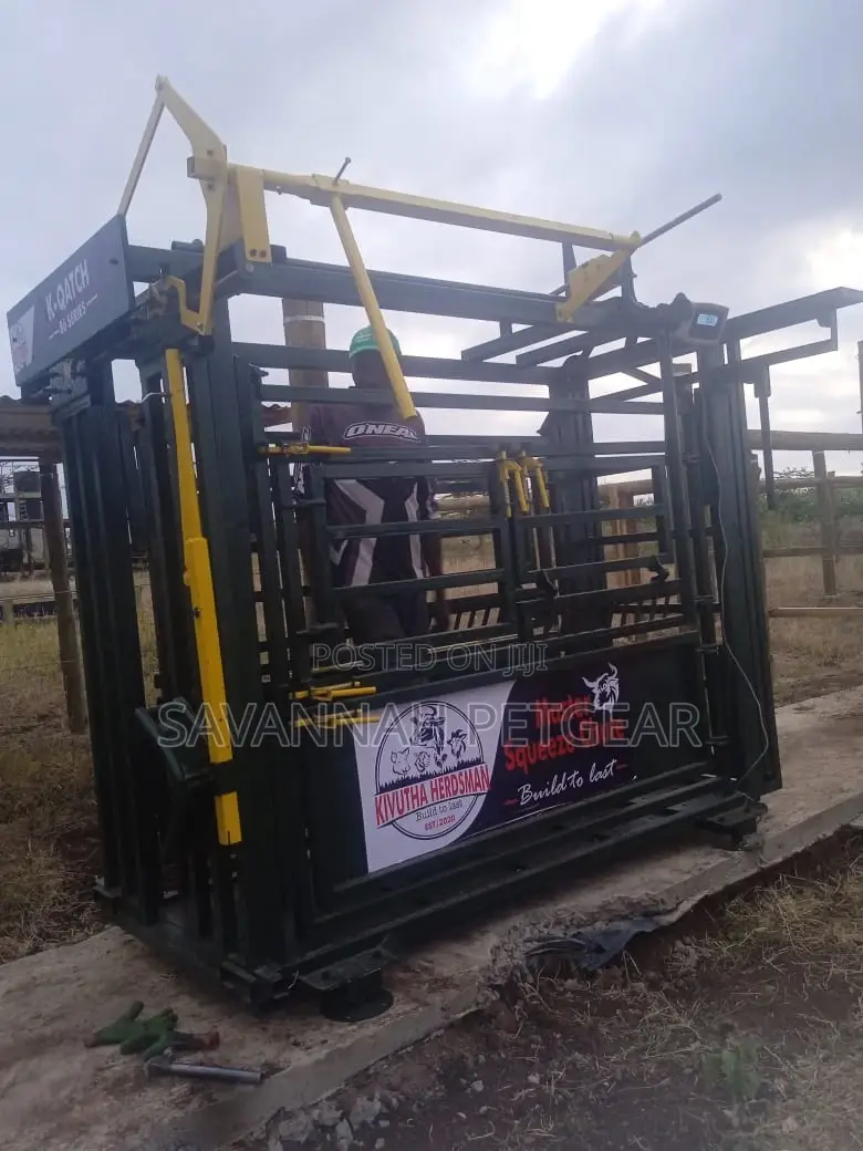 Master Cattle Crush Cow Weighing Scale