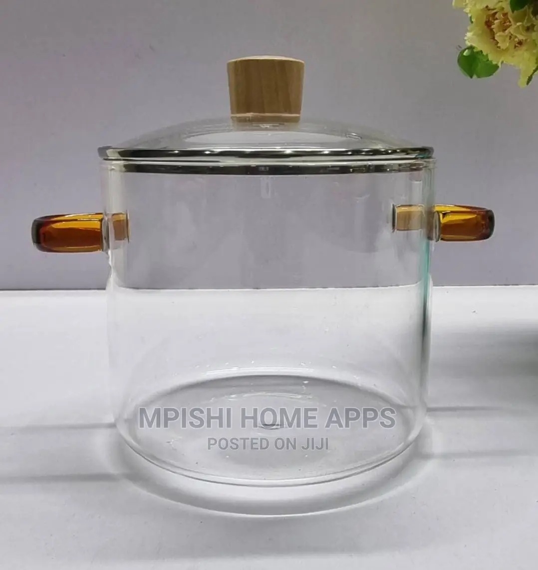 Borosilicate Cooking Pot 2.8L