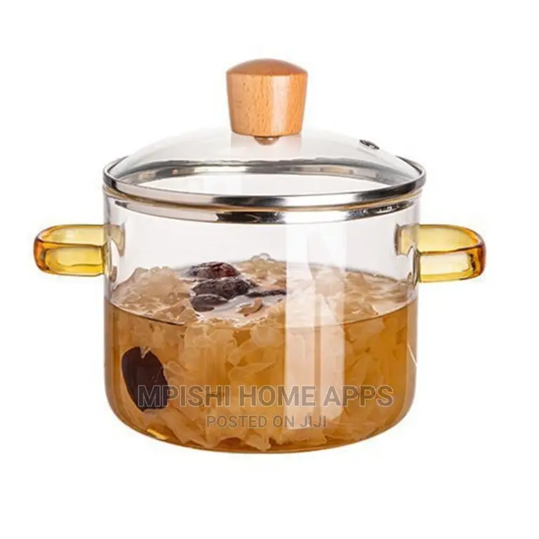 Borosilicate Cooking Pot 2.8L