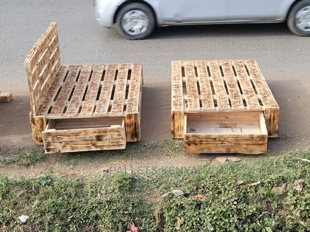 Pallet Bed 5*6- With Drawers(Dmc) - thumbnail 2