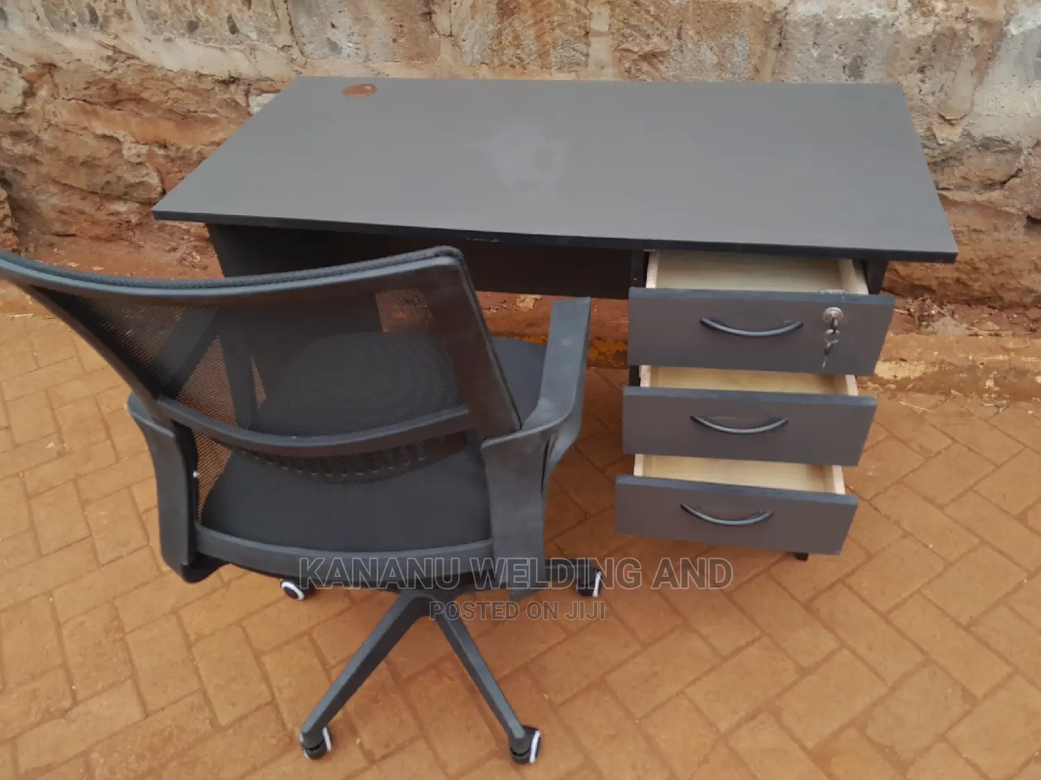 Office Desk and Office Chair